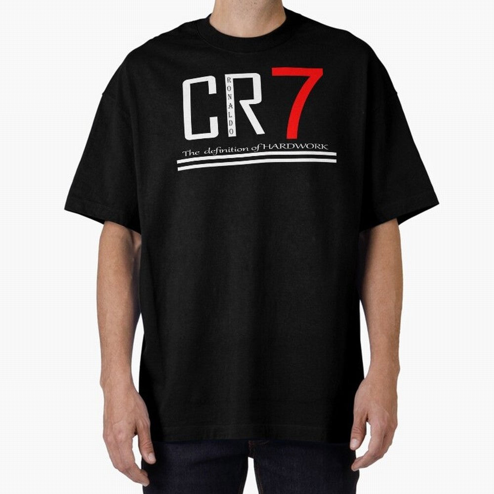 Christiano Ronaldo T-shirts Oversized T-Shirt Represent the FIFA World Cup 2026 Group Stage Journey through Haaland Highlights, Argentina Pride, Vintage Soccer Flavor, Modern Football Stars, National Flags and Final Night Emotion; Created for Match