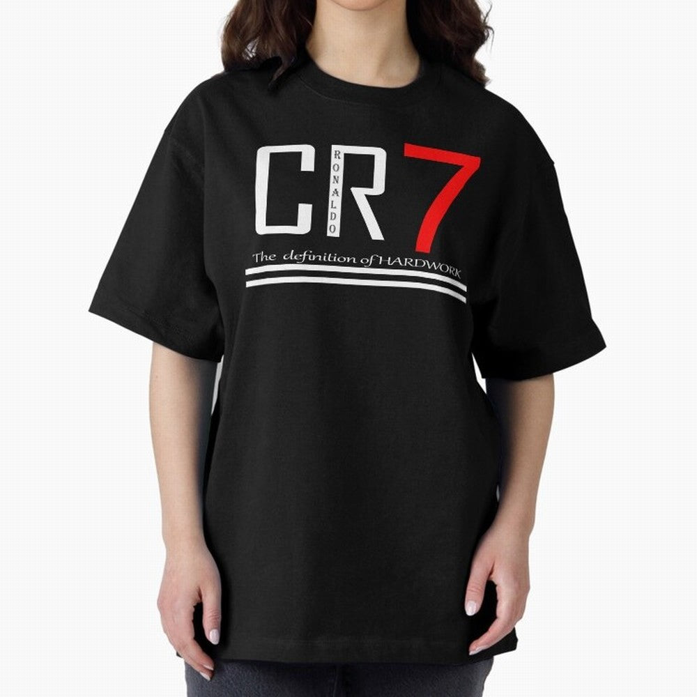 Christiano Ronaldo T-shirts Oversized T-Shirt Represent the FIFA World Cup 2026 Group Stage Journey through Haaland Highlights, Argentina Pride, Vintage Soccer Flavor, Modern Football Stars, National Flags and Final Night Emotion; Created for Match