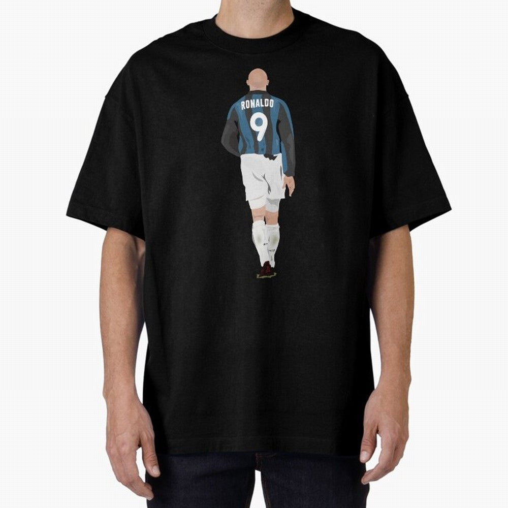 RONALDO THE PHENOMENON Oversized T-Shirt Remember FIFA World Cup 2026 USA Canada Mexico Spirit, Built around England and Germany, Neymar, Haaland and Cristiano Ronaldo, Championship Spirit, Famous Goals, Roaring Crowds and International Football