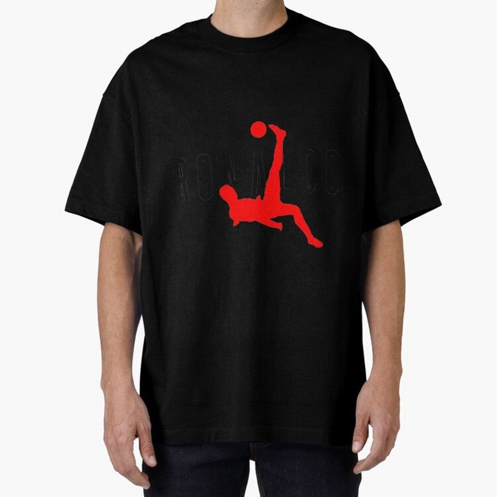 Air Ronaldo Classic T-Shirt Oversized T-Shirt Celebrate Football Dreams Across FIFA World Cup 2026 Group Stage Featuring Mbappe, Spain and Netherlands Energy, Soccer Culture, Superstar Moments, National Team Dreams and Competitive Fire; Perfect for