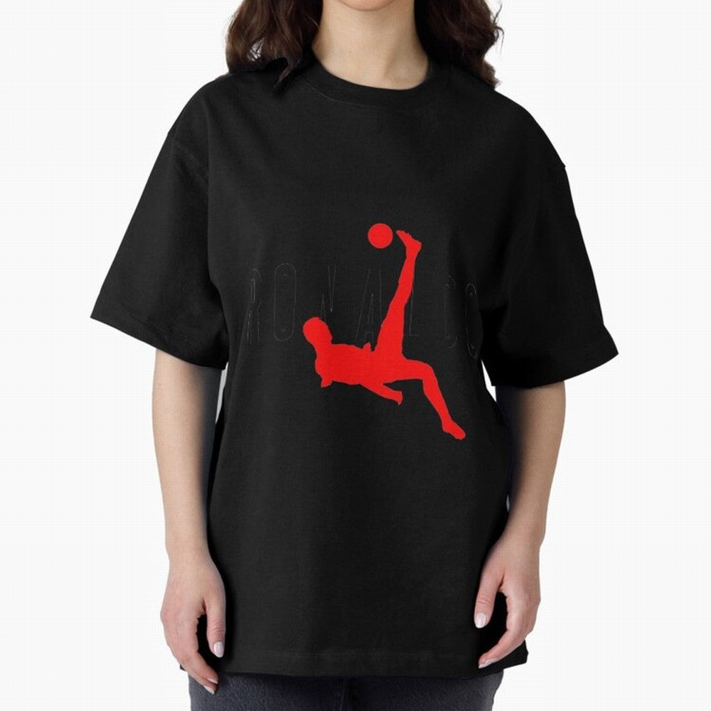 Air Ronaldo Classic T-Shirt Oversized T-Shirt Celebrate Football Dreams Across FIFA World Cup 2026 Group Stage Featuring Mbappe, Spain and Netherlands Energy, Soccer Culture, Superstar Moments, National Team Dreams and Competitive Fire; Perfect for