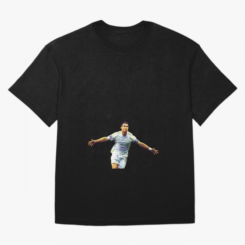 Ronaldo pop art Oversized T-Shirt Make Every Match About Global Football Passion for FIFA World Cup 2026 USA Canada Mexico, Driven by Messi, Neymar and Mbappe, Brazil, Tournament Hype, Historic Matchups, Family Viewing Parties and Global Sports