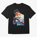 Ronaldo pop art Oversized T-Shirt Fuel FIFA World Cup 2026 for Fans of Haaland and England, Bringing Vintage Soccer Flavor, Modern Football Stars, National Flags and Final Night Emotion; Made for Collectors Who Enjoy Iconic Players, Country Pride,