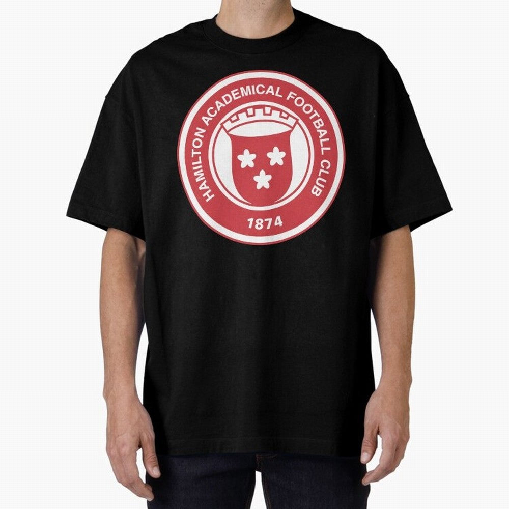 Hamilton Accies Football Club Oversized T-Shirt Enjoy the Biggest Football Party of FIFA World Cup 2026 USA Canada Mexico Celebrating CR7, Netherlands Energy, Championship Spirit, Famous Goals, Roaring Crowds and International Football Unity; Great