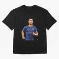 Ronaldo pop art Oversized T-Shirt Refresh Global Football Passion for FIFA World Cup 2026 Group Stage, Celebrating CR7, Portugal, Spain and Germany, Stadium Chants, National Pride, Trophy Dreams and Unforgettable Football Memories; Ideal for
