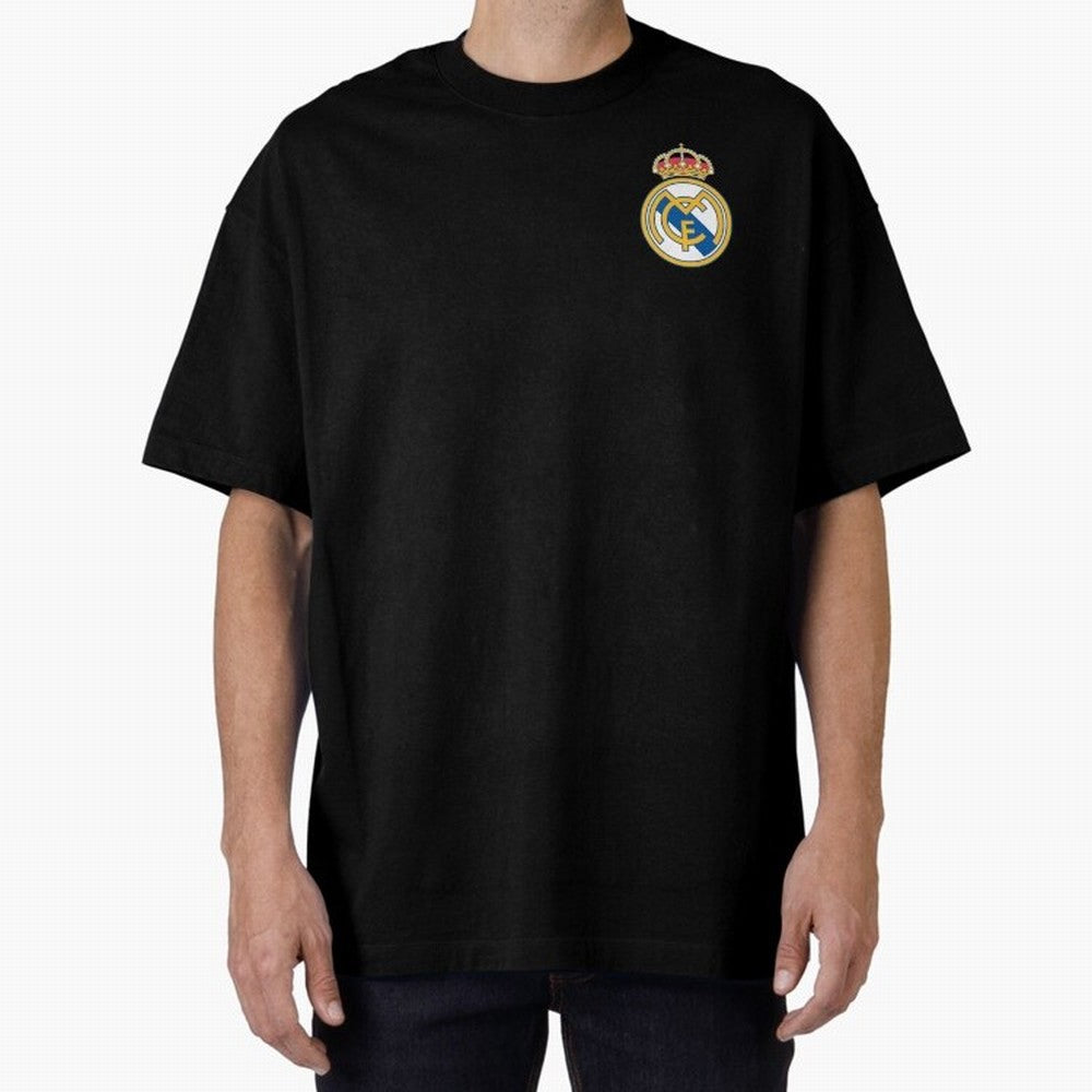 Hala Madrid Oversized T-Shirt Celebrate Global Football Passion for FIFA World Cup 2026, Featuring Neymar, Haaland and Cristiano Ronaldo, France, Goal Celebration Energy, Supporter Heritage, Football Icons and Worldwide Tournament Joy; Great for