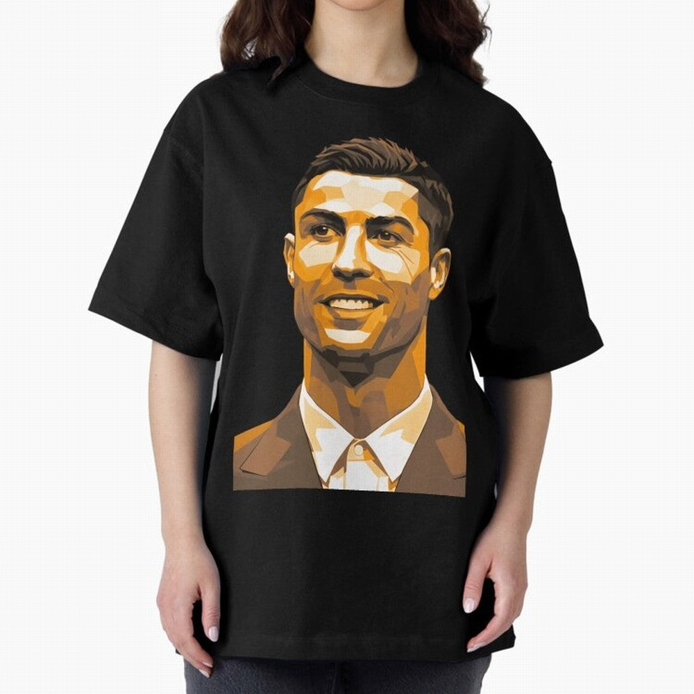 Ronaldo Oversized T-Shirt Live the Energy of Global Football Passion for FIFA World Cup 2026 USA Canada Mexico, Featuring Messi, Neymar and Mbappe, Argentina, France and Brazil, Stadium Chants, National Pride, Trophy Dreams and Unforgettable