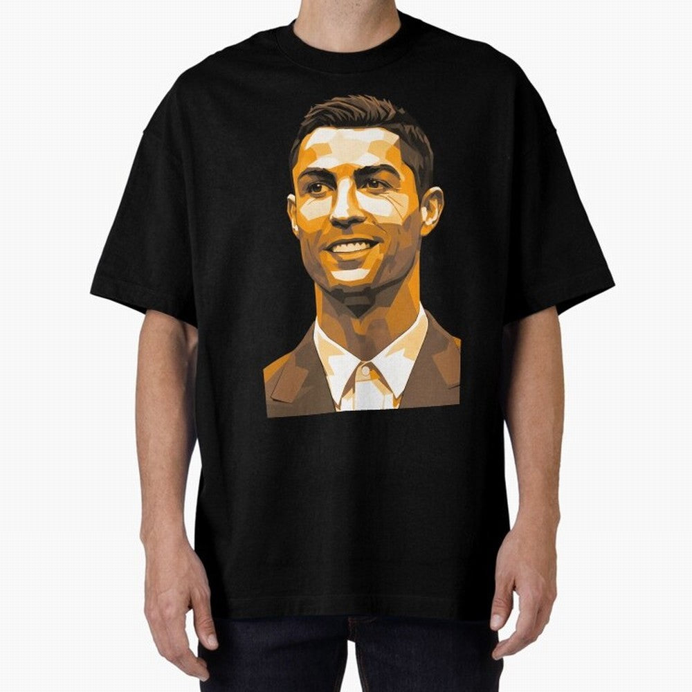 Ronaldo Oversized T-Shirt Live the Energy of Global Football Passion for FIFA World Cup 2026 USA Canada Mexico, Featuring Messi, Neymar and Mbappe, Argentina, France and Brazil, Stadium Chants, National Pride, Trophy Dreams and Unforgettable