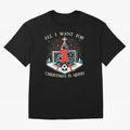 All I Want For Christmas Is Siuuu CR7 fans Christian Ronaldo Xmas Oversized T-Shirt Bring World Football Passion into the FIFA World Cup 2026 Group Stage Journey through Haaland and Mbappe Highlights, Argentina, France and Brazil Pride, Classic