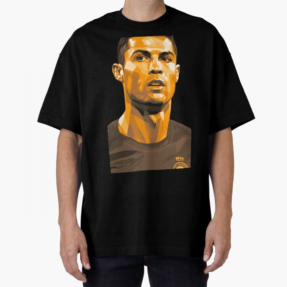 Ronaldo Oversized T-Shirt Bring Global Tournament Vibes to Match Day Hype around FIFA World Cup 2026 Group Stage, Messi and Cristiano Ronaldo, Spain, Football Festival Excitement, Trophy Ambitions, Country Rivalries and Star Player Buzz; Perfect