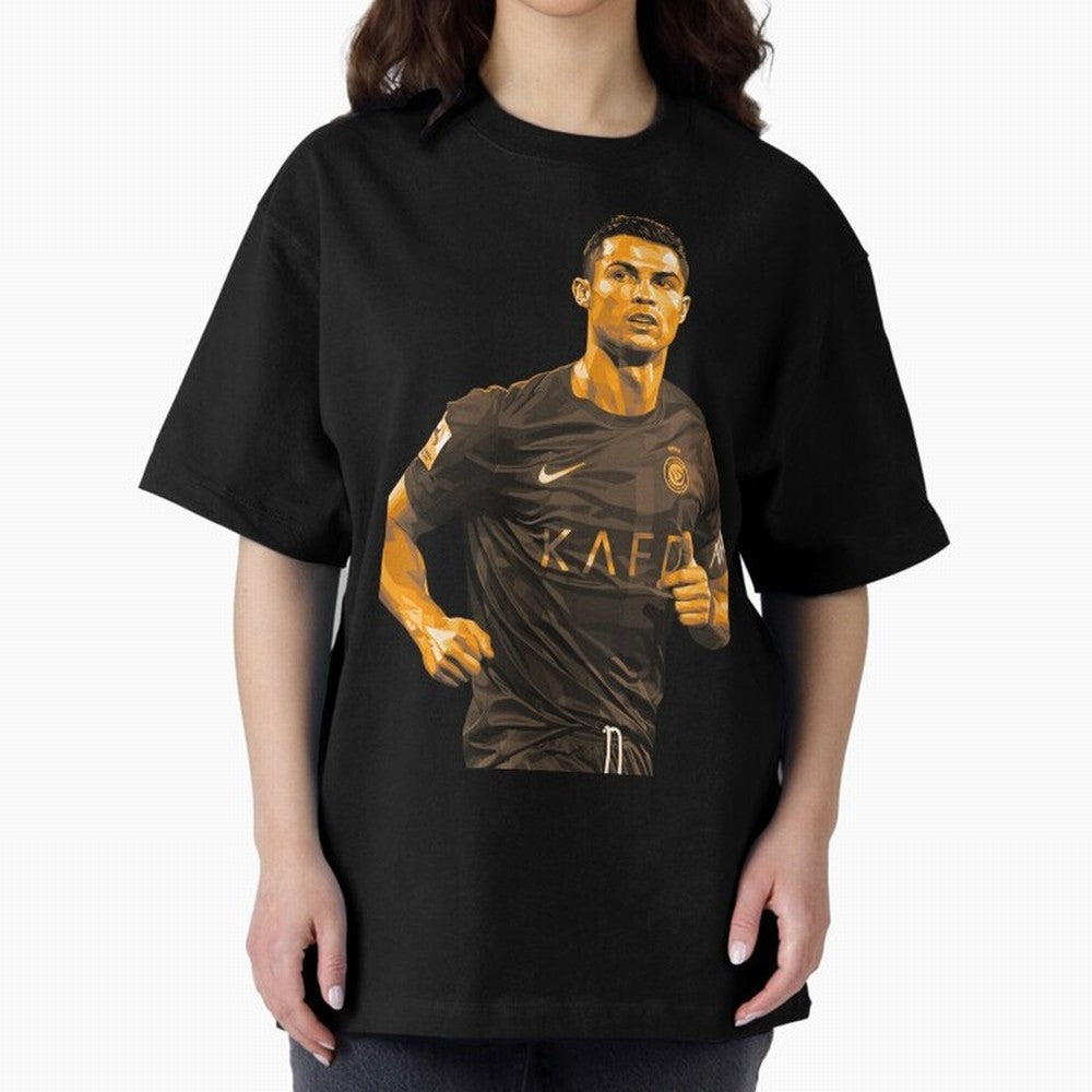 Ronaldo Oversized T-Shirt Show Up for the Glory of the FIFA World Cup 2026 Journey through Messi, CR7 and Mbappe Highlights, Argentina and Brazil Pride, Fan Favorite Moments, National Team Passion, Big Match Drama and Soccer History; Great for