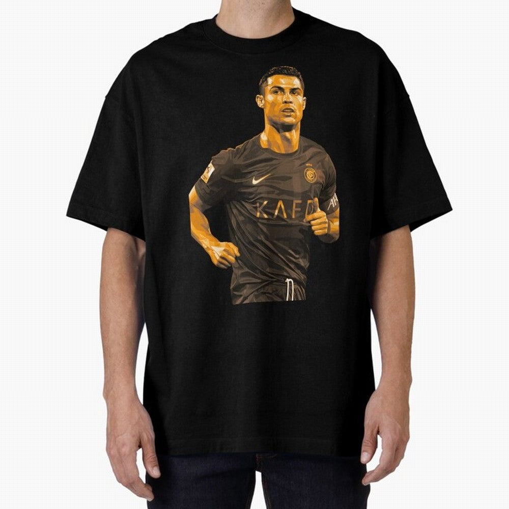 Ronaldo Oversized T-Shirt Show Up for the Glory of the FIFA World Cup 2026 Journey through Messi, CR7 and Mbappe Highlights, Argentina and Brazil Pride, Fan Favorite Moments, National Team Passion, Big Match Drama and Soccer History; Great for