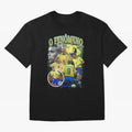 O Fenomeno Ronaldo Oversized T-Shirt Keep Football History Alive during FIFA World Cup 2026 USA Canada Mexico Spirit, Made for Spain, Mbappe, Sports Nostalgia, International Competition, Famous Players and Unforgettable Victories; Ideal for