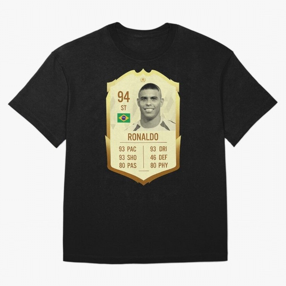 Ronaldo Ultimate Card Oversized T-Shirt Show Your Love for the FIFA World Cup 2026 USA Canada Mexico Journey through Messi Highlights, England Pride, Classic Soccer Heritage, Championship Pressure, Fan Loyalty and International Pride; Ideal for