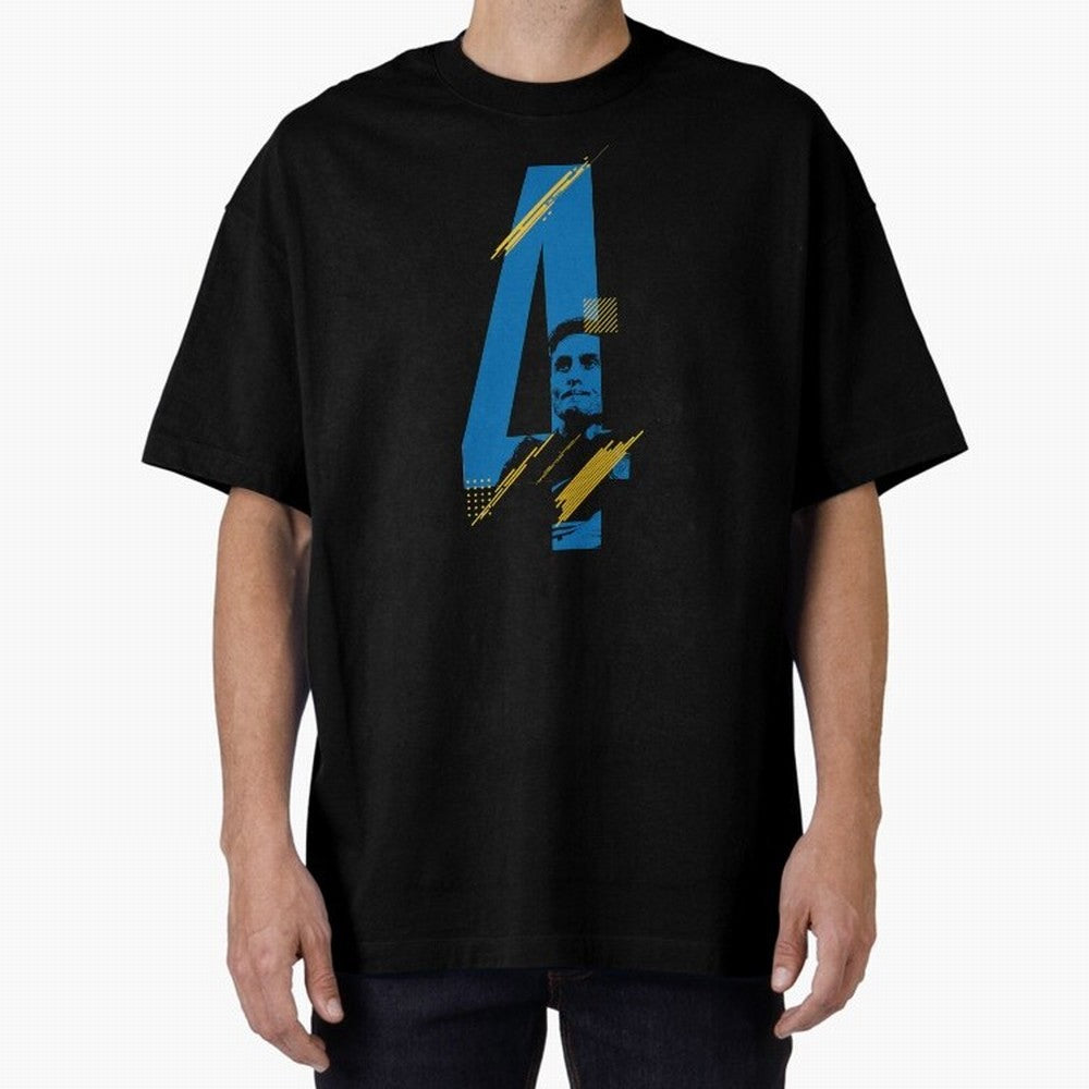 Javier Zanetti - El Tractor Oversized T-Shirt Fuel the FIFA World Cup 2026 Journey through Messi, Neymar and Mbappe Highlights, England, France and Netherlands Pride, Retro Football Energy, Iconic Rivalries, Trophy Chase Drama and Stadium