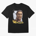 Illustration Ronaldinho Art Oversized T-Shirt Follow FIFA World Cup 2026 with Messi, Brazil Energy, Champion Mindset, Group Stage Buzz, Knockout Tension and Passionate Fan Culture; Built for Supporters Chasing Trophy Dreams, Final Match Excitement