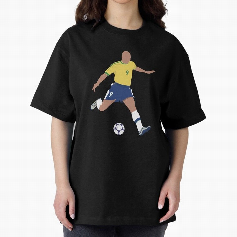Ronaldo Lu¨ªs Naz¨¢rio de Lima - R9 Oversized T-Shirt Join the Countdown to Match Day Hype around FIFA World Cup 2026 USA Canada Mexico, CR7 and Messi, Spain, Vintage Soccer Flavor, Modern Football Stars, National Flags and Final Night Emotion;