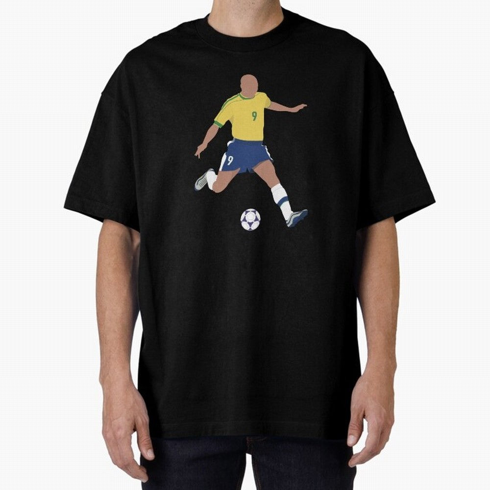 Ronaldo Lu¨ªs Naz¨¢rio de Lima - R9 Oversized T-Shirt Join the Countdown to Match Day Hype around FIFA World Cup 2026 USA Canada Mexico, CR7 and Messi, Spain, Vintage Soccer Flavor, Modern Football Stars, National Flags and Final Night Emotion;