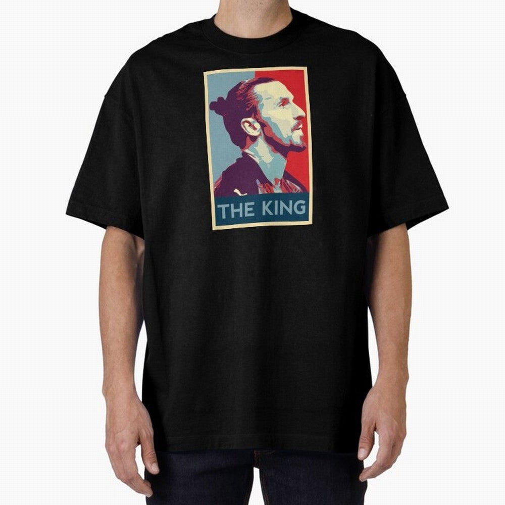 Ibrahimovic Hope Poster Oversized T-Shirt Join the Countdown to Global Football Passion for FIFA World Cup 2026, Connected to Mbappe and Neymar, Argentina and Brazil, Supporter Pride, Iconic Celebrations, Legendary Names and Global Match Day