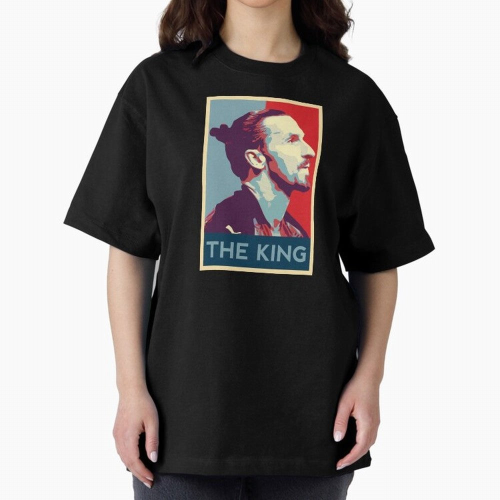 Ibrahimovic Hope Poster Oversized T-Shirt Join the Countdown to Global Football Passion for FIFA World Cup 2026, Connected to Mbappe and Neymar, Argentina and Brazil, Supporter Pride, Iconic Celebrations, Legendary Names and Global Match Day