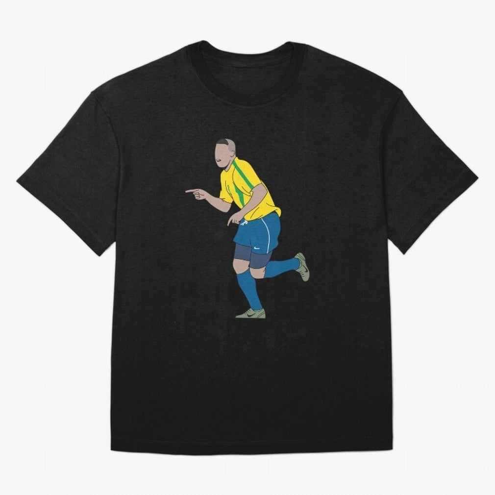 Ronaldo R9 Brazil (2002 WC) Oversized T-Shirt Keep Football History Alive during the FIFA World Cup 2026 Journey through Messi and Cristiano Ronaldo Highlights, Brazil, Portugal and Argentina Pride, Football Festival Excitement, Trophy Ambitions,
