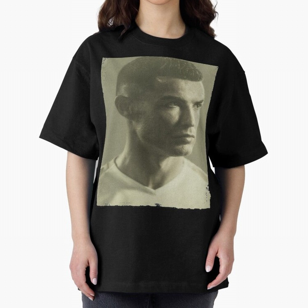 Cristiano Ronaldo Fan Art Oversized T-Shirt Cheer through Every Moment of Global Football Passion for FIFA World Cup 2026, Celebrating Neymar, Haaland and Cristiano Ronaldo, England and Germany, Global Supporter Spirit, Legendary Goals, National