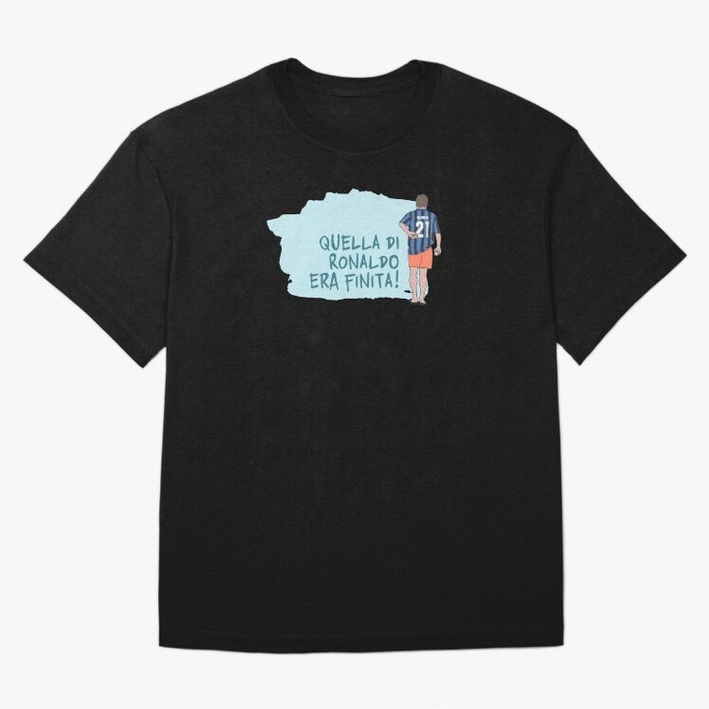 Sforza, quella di Ronaldo era finita! - AGG Oversized T-Shirt Honor the Football Icons of Global Football Passion for FIFA World Cup 2026 USA Canada Mexico, Connected to Cristiano Ronaldo, Netherlands, Supporter Pride, Iconic Celebrations,