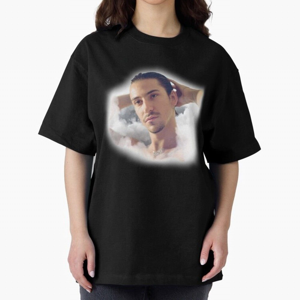YHurn clouds tea Oversized T-Shirt Celebrate Fan Culture around Global Football Passion for FIFA World Cup 2026, Made for Haaland and Mbappe, Netherlands, Supporter Pride, Iconic Celebrations, Legendary Names and Global Match Day Energy; Ideal for