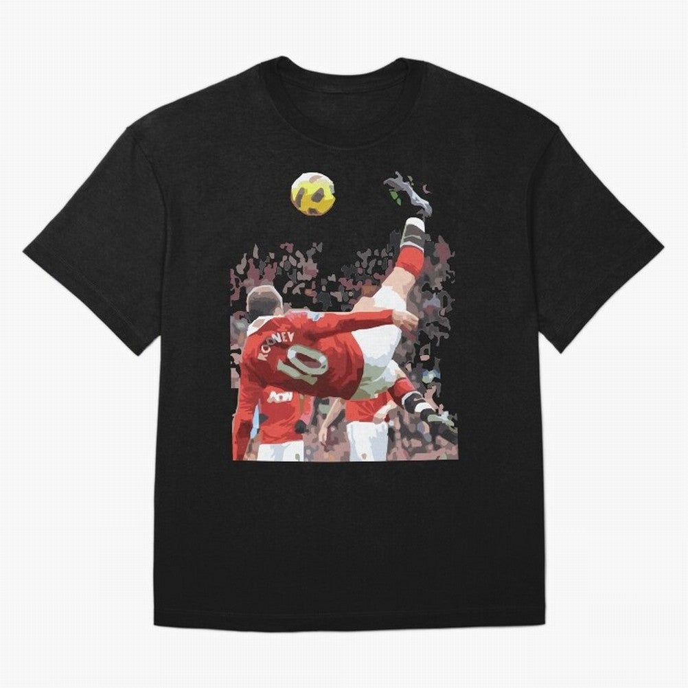 WAYNE ROONEY Oversized T-Shirt Feel the Trophy Chase of FIFA World Cup 2026 Spirit, Centered on Brazil, Portugal and Argentina, Neymar, Stadium Memories, Football Loyalty, International Chants and Championship Tradition; Great for Supporters Who