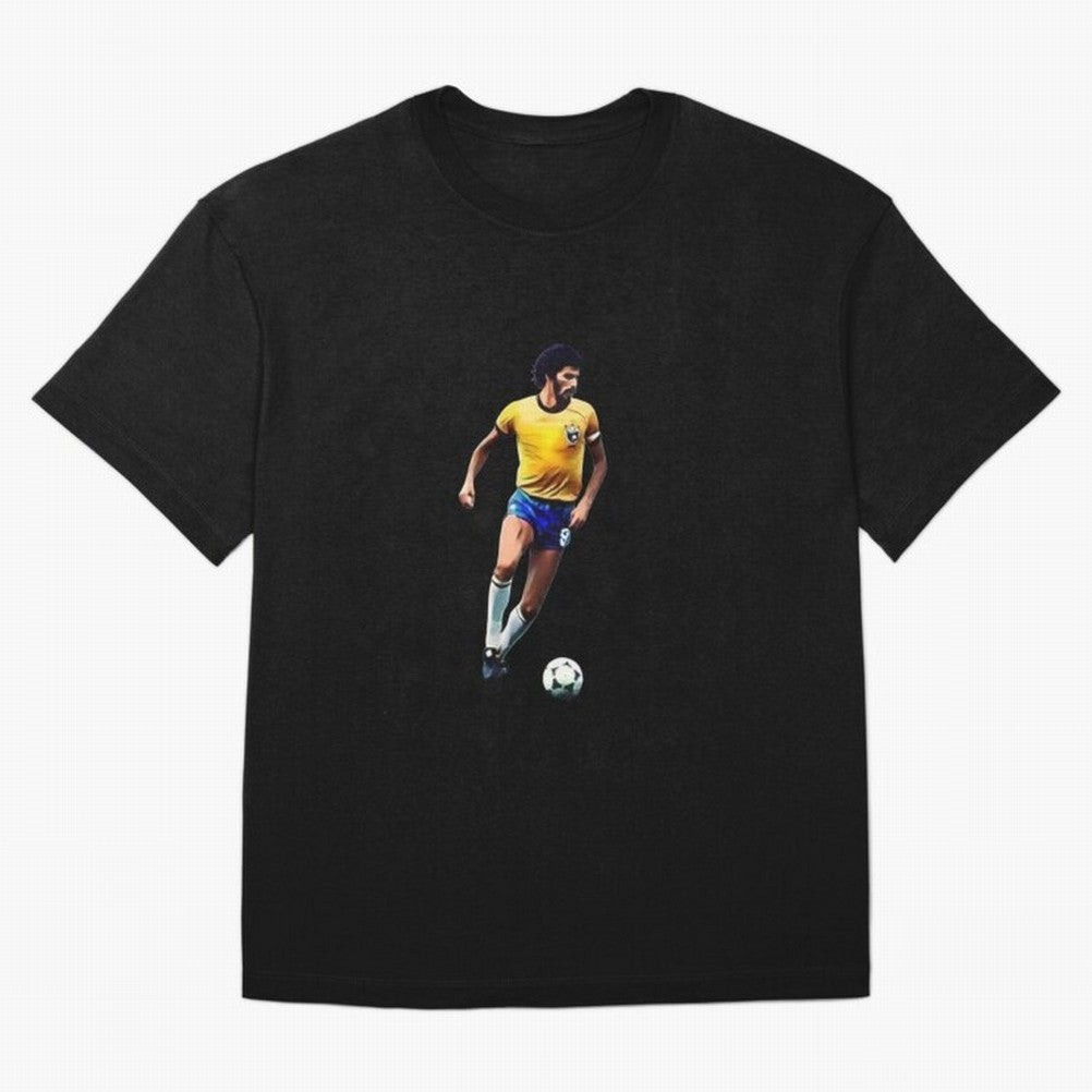Legends of The Beautiful Game Cartoon Collection Legends Socrates Cartoon Artwork9 Oversized T-Shirt Celebrate Global Passion for Global Football Passion for FIFA World Cup 2026 Group Stage, Featuring Messi and Cristiano Ronaldo, England, Football