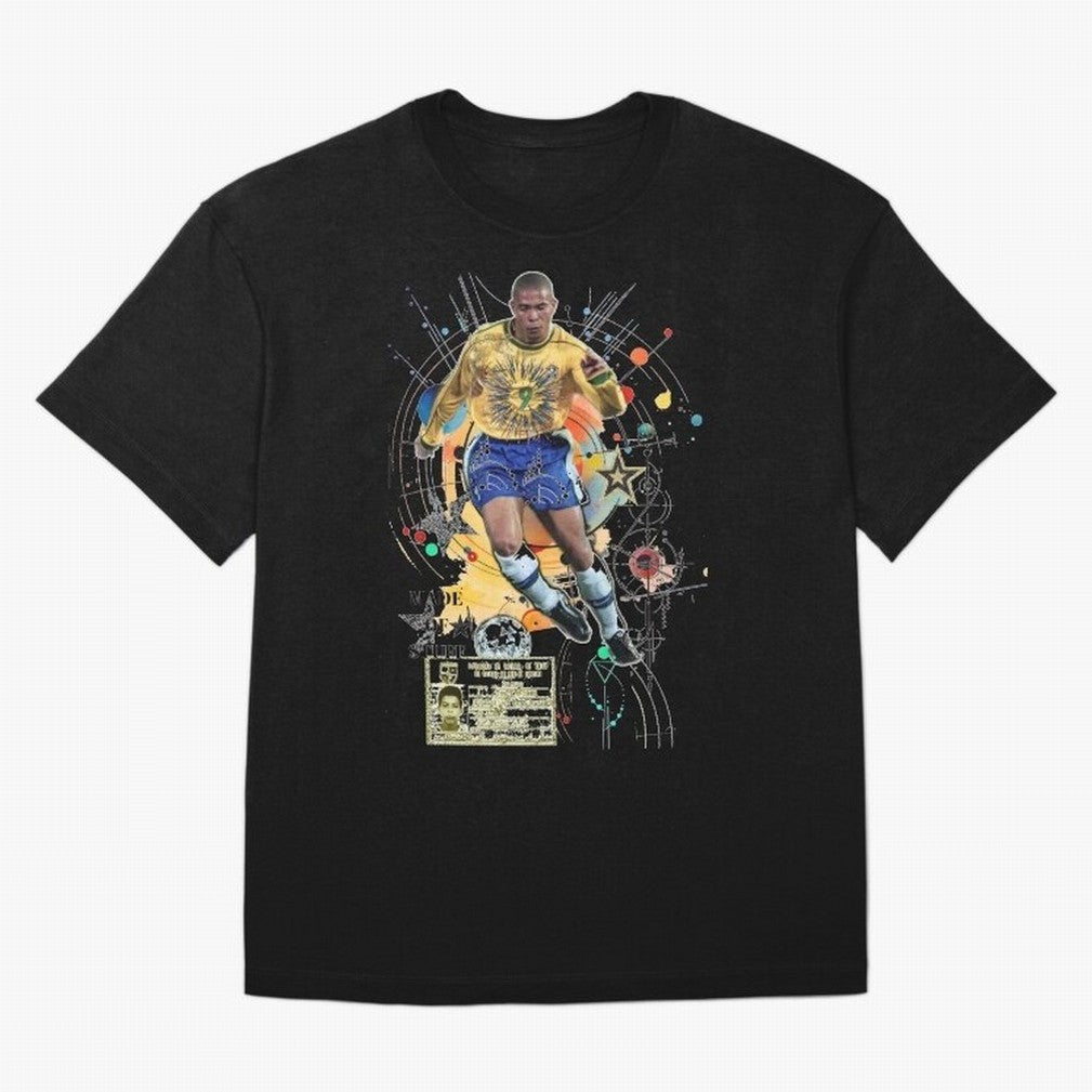 Ronaldo Nazario Football Playmaker Oversized T-Shirt Turn Up for FIFA World Cup 2026 USA Canada Mexico Spirit, Built around France, Haaland, Champion Mindset, Group Stage Buzz, Knockout Tension and Passionate Fan Culture; Perfect for Fans,