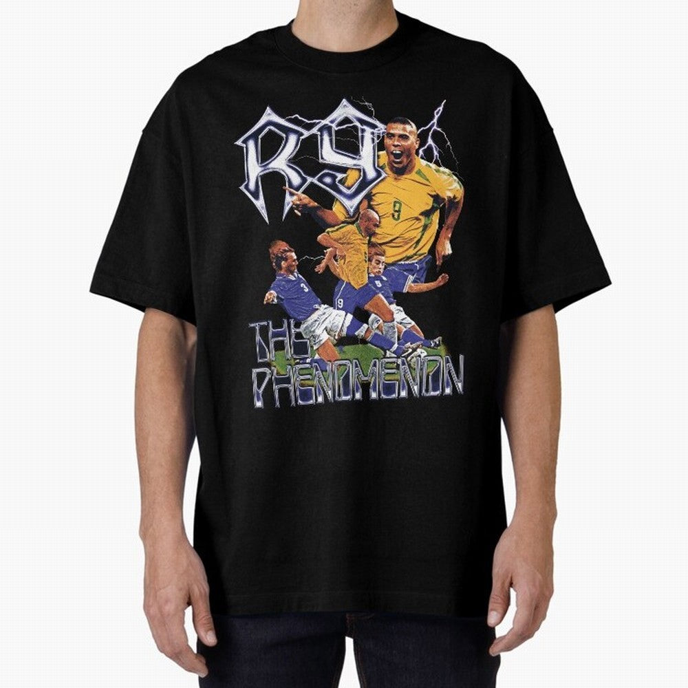 R9, The Phenomenon Oversized T-Shirt Honor Football Greatness during FIFA World Cup 2026 USA Canada Mexico Made for Neymar, Haaland and Cristiano Ronaldo, Netherlands Energy, Tournament Hype, Historic Matchups, Family Viewing Parties and Global