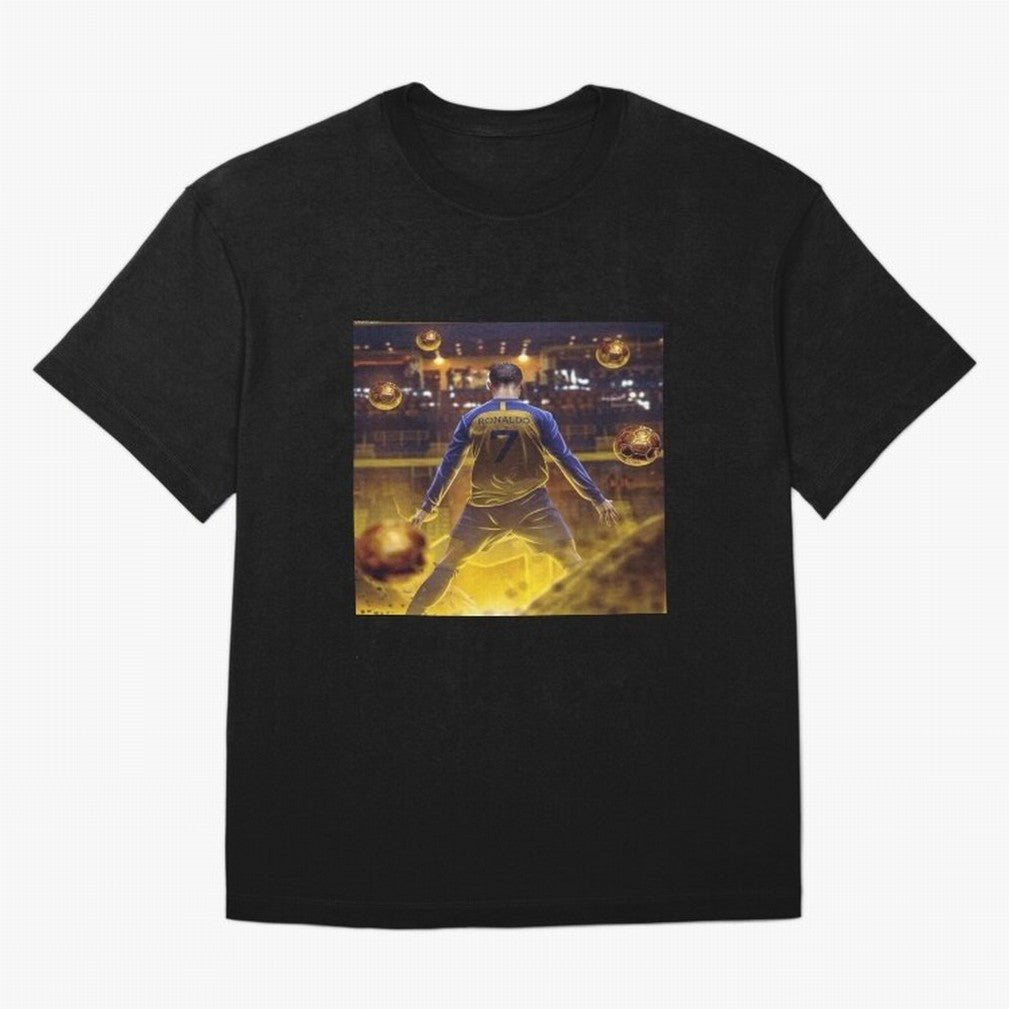 Ronaldo al nassr Oversized T-Shirt Make Game Day About Global Football Passion for FIFA World Cup 2026 USA Canada Mexico, Celebrating Neymar, England, France and Netherlands, Champion Mindset, Group Stage Buzz, Knockout Tension and Passionate Fan