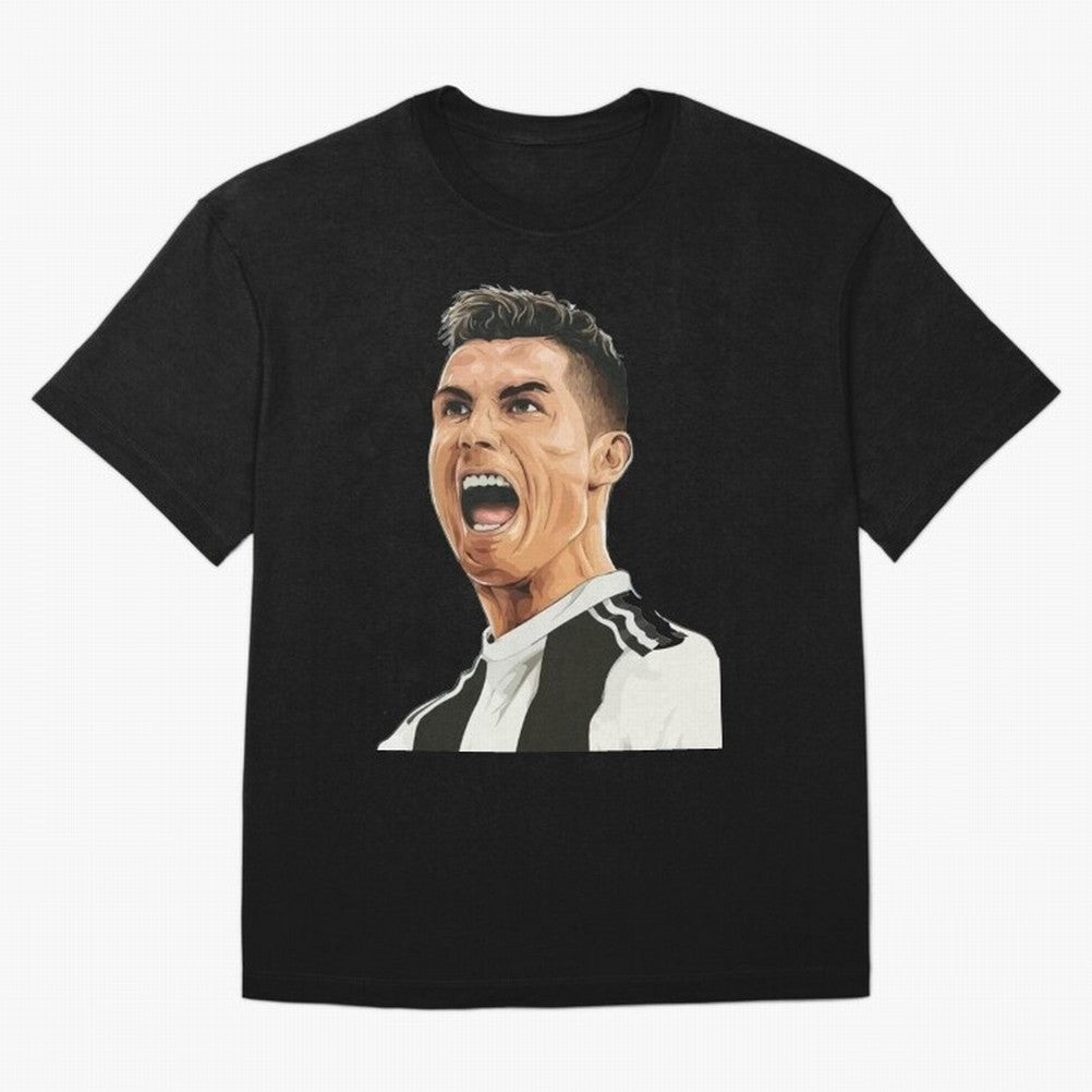 Ronaldo Ronaldo Oversized T-Shirt Celebrate Unforgettable Nights in Global Football Passion for FIFA World Cup 2026 USA Canada Mexico, Driven by Neymar, Haaland and Cristiano Ronaldo, Argentina, France and Brazil, Football Festival Excitement,