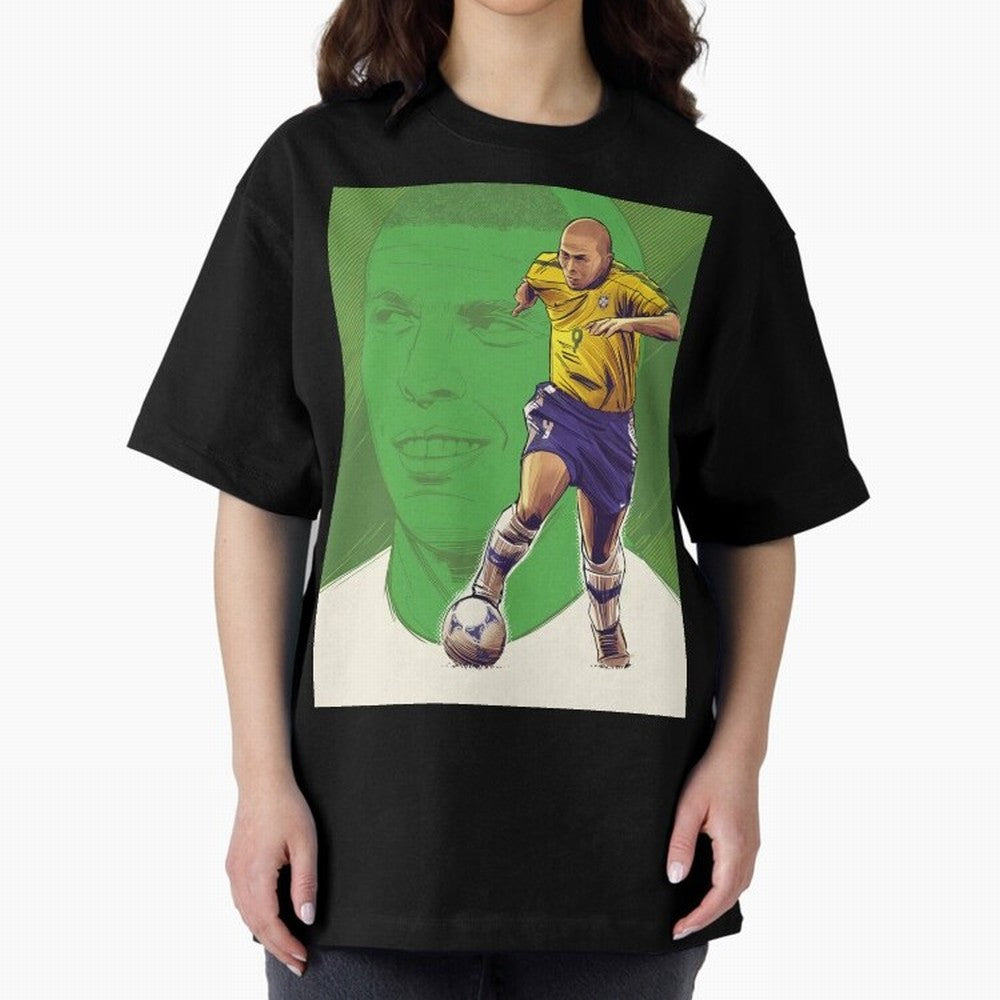 Wallpaper Ronaldo Nazario Oversized T-Shirt Follow the Final Road of the FIFA World Cup 2026 Group Stage Journey through Neymar Highlights, Brazil Pride, Soccer Culture, Superstar Moments, National Team Dreams and Competitive Fire; Ideal for