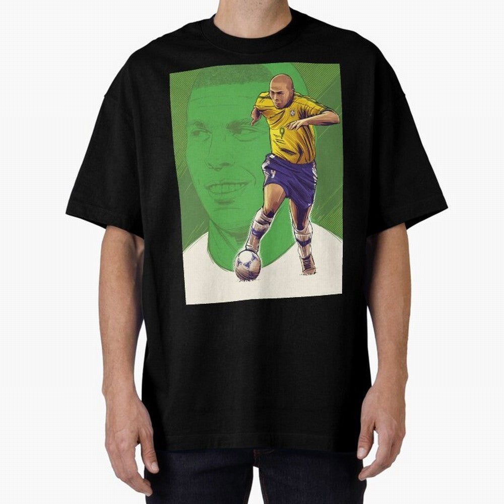 Wallpaper Ronaldo Nazario Oversized T-Shirt Follow the Final Road of the FIFA World Cup 2026 Group Stage Journey through Neymar Highlights, Brazil Pride, Soccer Culture, Superstar Moments, National Team Dreams and Competitive Fire; Ideal for