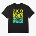 Brazil 1982 zico socrates eder best team never to win world cup79 Oversized T-Shirt Support Iconic Players in Global Football Passion for FIFA World Cup 2026, with Mbappe and Neymar, Portugal, Spain and Germany, Game Day Rituals, Football Legends,