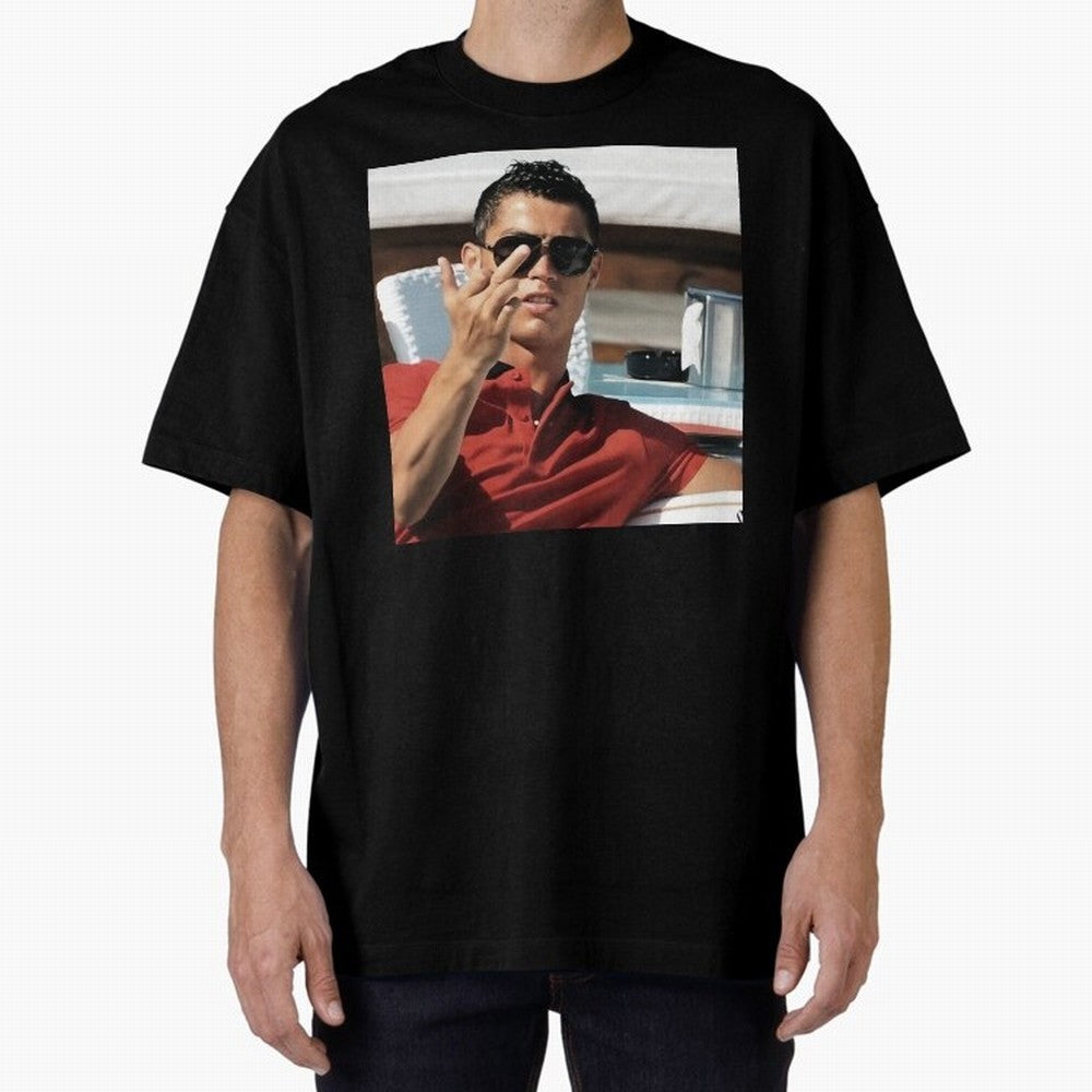 Ronaldo Oversized T-Shirt Get Ready for the FIFA World Cup 2026 USA Canada Mexico Journey through Cristiano Ronaldo, Haaland and CR7 Highlights, Spain Pride, Classic Soccer Heritage, Championship Pressure, Fan Loyalty and International Pride; Ideal
