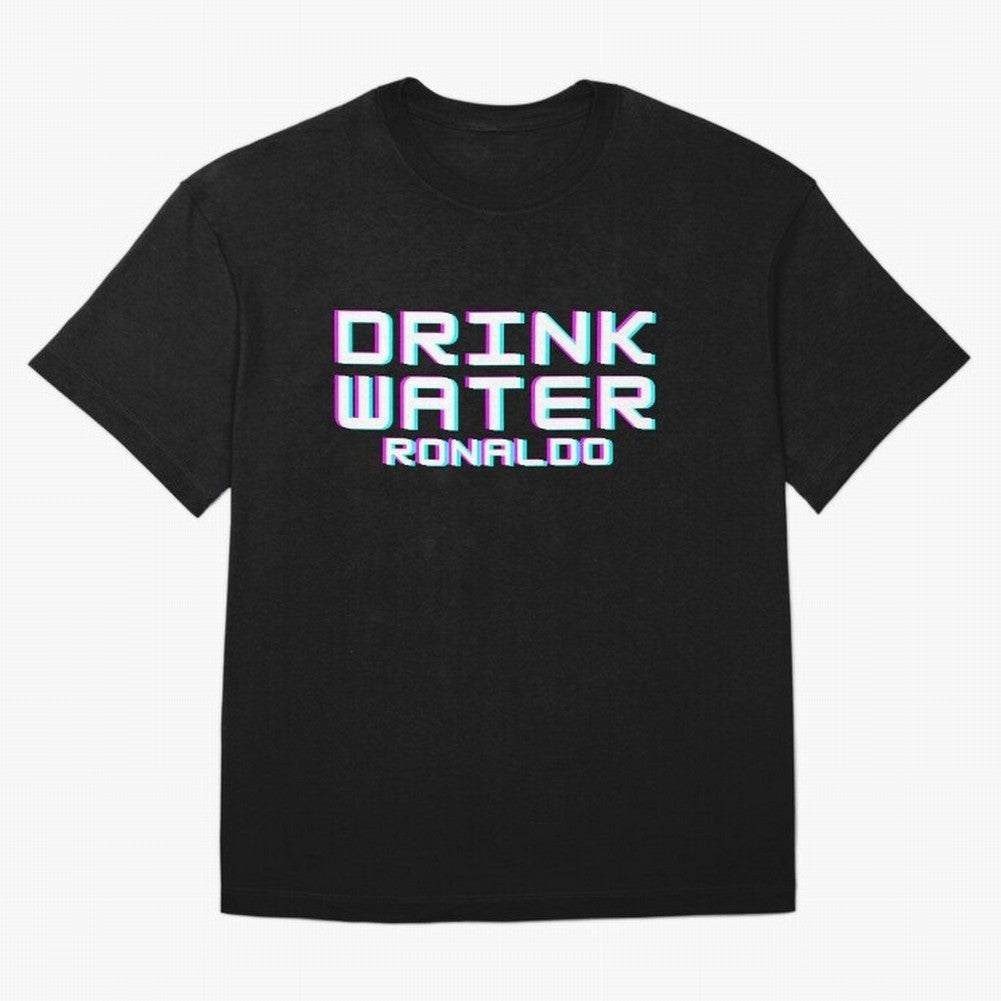 drink water ronaldo Oversized T-Shirt Discover FIFA World Cup 2026 USA Canada Mexico with Neymar, Haaland and Cristiano Ronaldo, Argentina, France and Brazil Energy, Tournament Hype, Historic Matchups, Family Viewing Parties and Global Sports