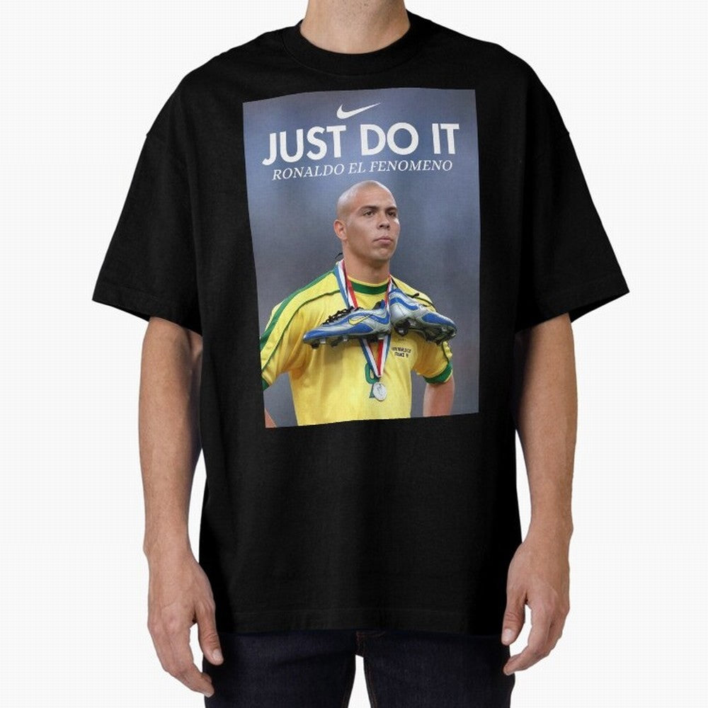 Ronaldo Fenomeno, Ronaldo Nazario Poster, Vintage Sports Decor, Living Room Decor For Walls, Sports Bedroom Decor, Game Room Decor, R9 Oversized T-Shirt Carry the Colors and Pride of FIFA World Cup 2026 USA Canada Mexico Spirit, Featuring Argentina