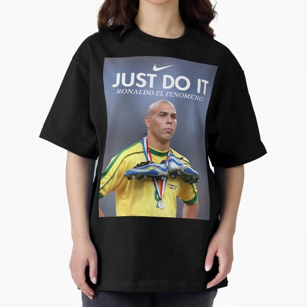 Ronaldo Fenomeno, Ronaldo Nazario Poster, Vintage Sports Decor, Living Room Decor For Walls, Sports Bedroom Decor, Game Room Decor, R9 Oversized T-Shirt Carry the Colors and Pride of FIFA World Cup 2026 USA Canada Mexico Spirit, Featuring Argentina