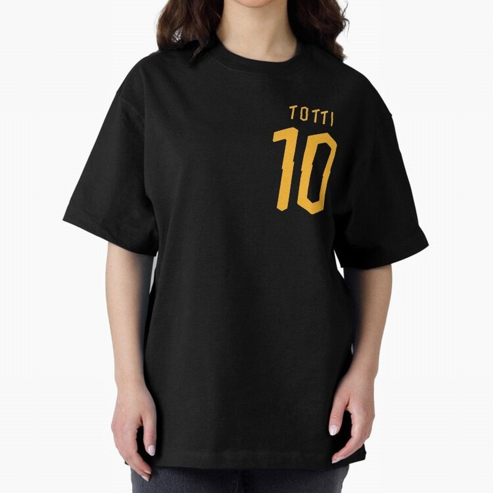 Totti 2020 Oversized T-Shirt Celebrate Classic Football Spirit in FIFA World Cup 2026 Group Stage Highlighting Neymar, Argentina and Brazil Energy, Football Passion, Legendary Performances, Festival Vibes and Supporter Community; Perfect for People