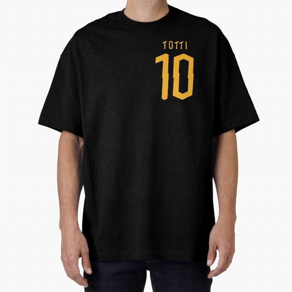 Totti 2020 Oversized T-Shirt Celebrate Classic Football Spirit in FIFA World Cup 2026 Group Stage Highlighting Neymar, Argentina and Brazil Energy, Football Passion, Legendary Performances, Festival Vibes and Supporter Community; Perfect for People