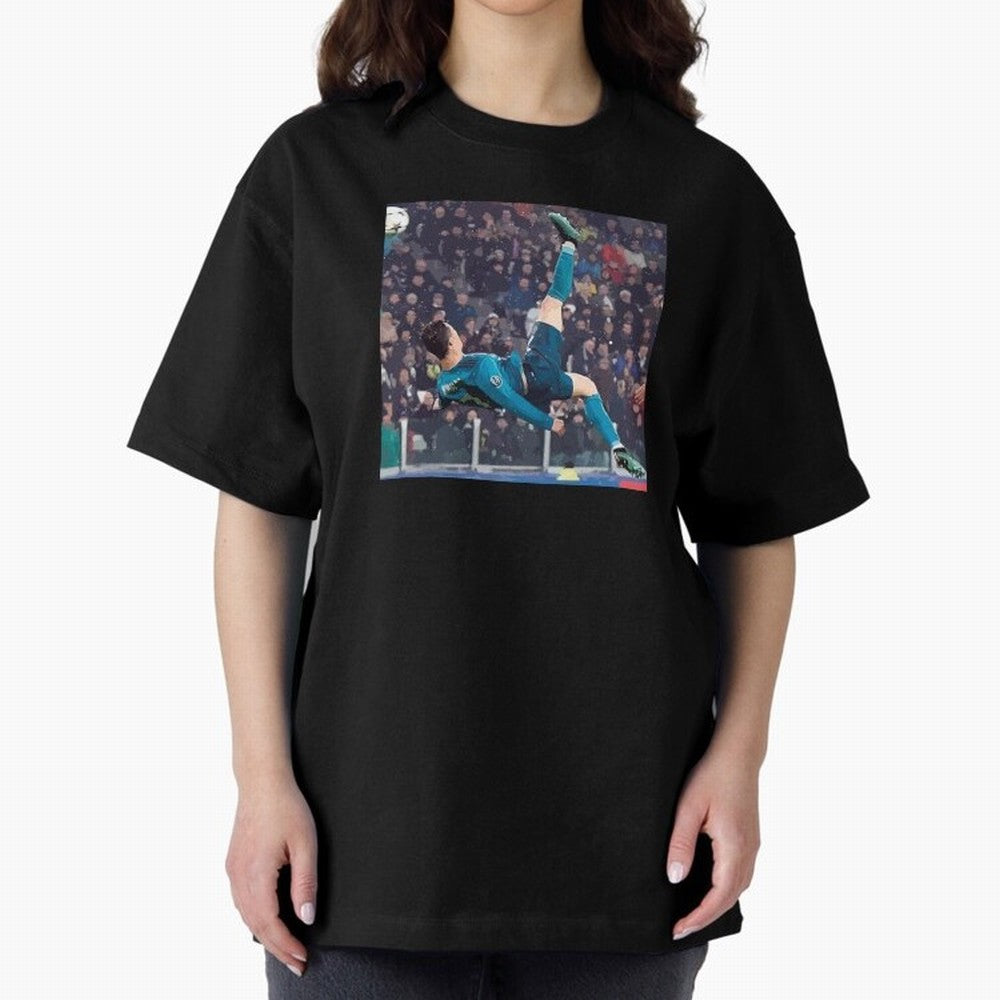 Chilean from CR7 Oversized T-Shirt Show Match Day Excitement for FIFA World Cup 2026 for Fans of Mbappe and Neymar and Spain, Bringing Soccer Culture, Superstar Moments, National Team Dreams and Competitive Fire; Great for Supporters Who Love