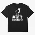 Men Back to manchester, Welcome to manchester Oversized T-Shirt Show Championship Spirit for Match Day Hype around FIFA World Cup 2026 USA Canada Mexico, CR7, Brazil, Portugal and Argentina, Football History, Final Match Energy, Crowd Noise and