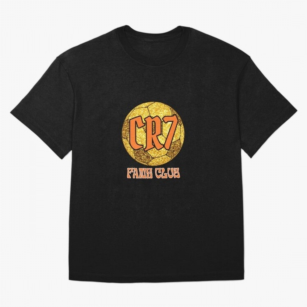 CR7 ORANGE Oversized T-Shirt Represent Global Football Passion for FIFA World Cup 2026 Group Stage, Centered on Haaland, Portugal, Tournament Hype, Historic Matchups, Family Viewing Parties and Global Sports Pride; Ideal for Fans Who Follow Messi,