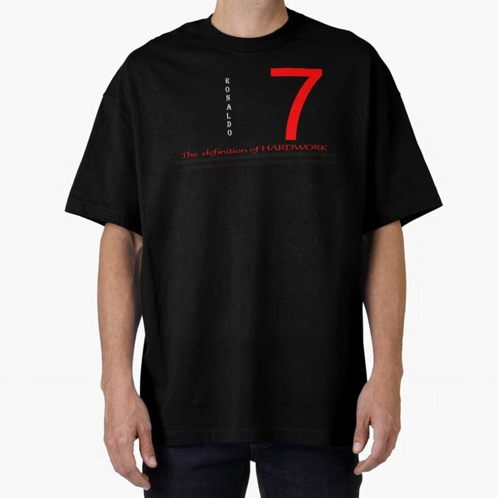 Christiano Ronaldo T-shirts Oversized T-Shirt Show Up for the Glory of Global Football Passion for FIFA World Cup 2026 Group Stage, Filled with Messi, Neymar and Mbappe, Brazil, Portugal and Argentina, Soccer Culture, Superstar Moments, National