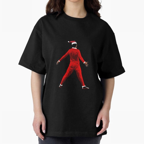 All I Want For Christmas Is Siuuu CR7 fans Christian Ronaldo Xmas Oversized T-Shirt Celebrate Supporters United by Match Day Hype around FIFA World Cup 2026, Messi, Neymar and Mbappe, Spain and Netherlands, Retro Football Energy, Iconic Rivalries,