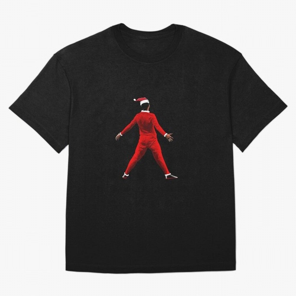All I Want For Christmas Is Siuuu CR7 fans Christian Ronaldo Xmas Oversized T-Shirt Celebrate Supporters United by Match Day Hype around FIFA World Cup 2026, Messi, Neymar and Mbappe, Spain and Netherlands, Retro Football Energy, Iconic Rivalries,
