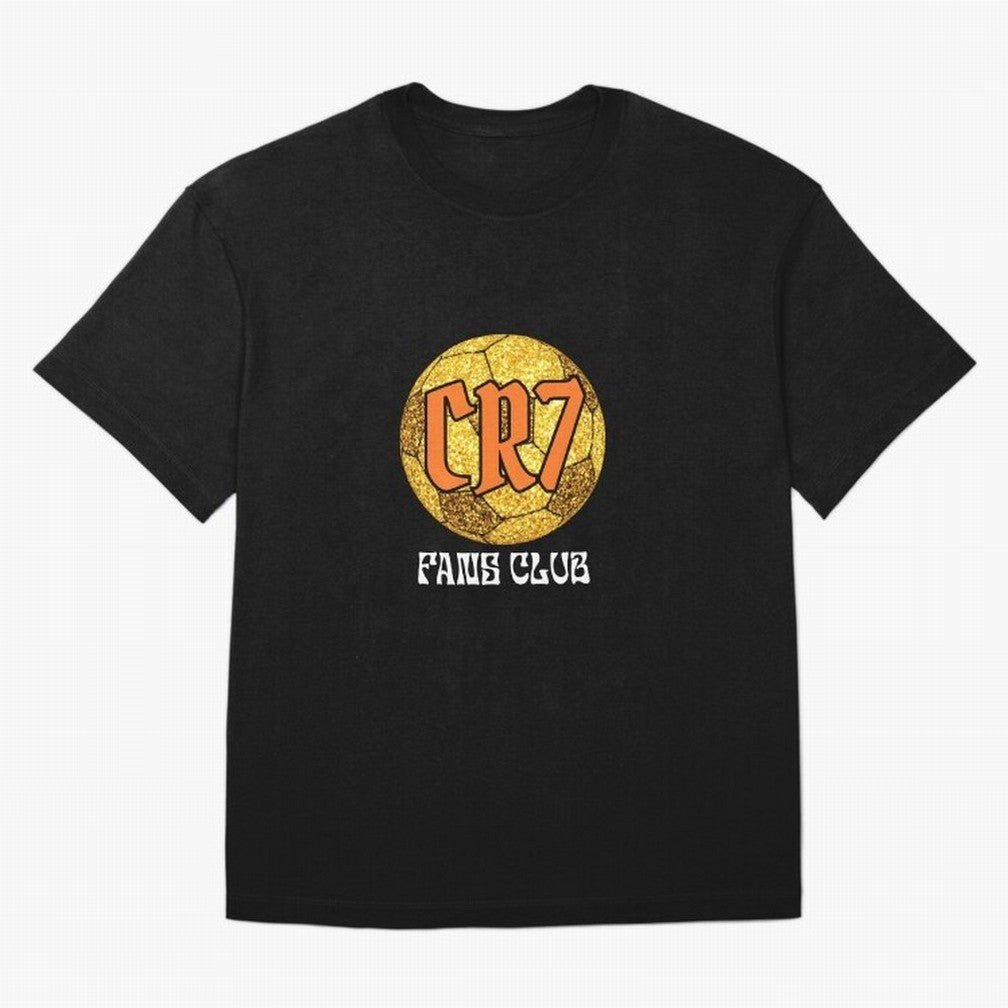 CR7 BLK3 Oversized T-Shirt Remember Iconic Moments from FIFA World Cup 2026 USA Canada Mexico for Fans of Haaland and Mbappe and Argentina, France and Brazil, Bringing Tournament Hype, Historic Matchups, Family Viewing Parties and Global Sports